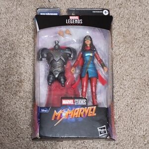 Marvel Action Figure Set - Red, Blue, Silver